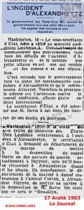 İskenderun’da Tutuklanan Amerikan Vatandaşı Krizi (1903)