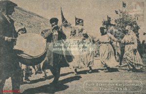Türk Askerinin Hatay’a Girişi 1938 SAN-E