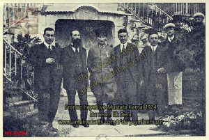 Mustafa Kemal ve Fransız Heyeti 1924
