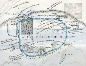 Antakya Kuşatması Plan d’Antioche Sources  Joseph-François Michaud