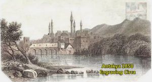 Antakya 1850 Engraving Circa