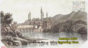 Antakya 1850 Engraving Circa