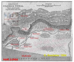 Seleucie Pierie Antik Dönem Haritaları
