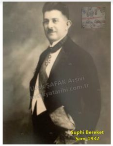 Suphi BEREKET el-Halidi (Tar. Biyo. Siy.)