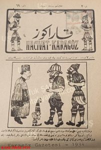 Hacıvat-Karagöz Dergisi (Antakya) 1934