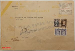 Rasim Adalı’dan Şenköylü Osman Kuseyrioğlu Asaf’a İcra Takibi-1940/Enforcement (Execution) Proceeding Initiated by Rasim Adalı against Osman Kuseyrioğlu Asaf of Şenköy (1940)