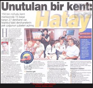 Unutulan Kent Hatay-18 Ağustos 2002-Milliyet/Hatay: The Forgotten City – 18 August 2002 – Milliyet
