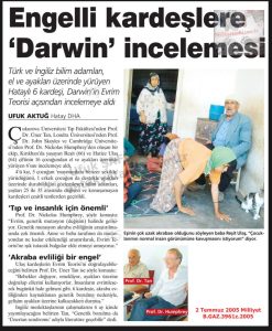 Kırıkhan’da Maymun Görünümlü İnsanlar-2 Temmuz 2005-Milliyet/“Monkey-Like Human Figures in Kırıkhan” — 2 July 2005 — Milliyet