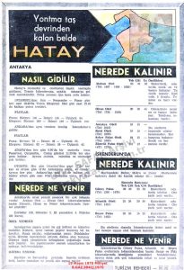 Yontma Taş Devrinden Kalma Belde-19 Mayıs 1970-Mlliyet/Settlement Dating Back to the Stone Age – 19 May 1970